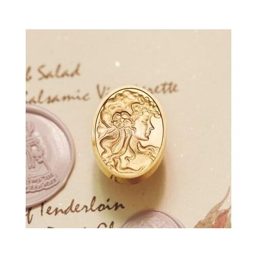 Jane Austen handle Stamp Head Custom Wax Seal Heads Stamps Postage Journal Package Wedding Gifts Envelope Handmade Tools