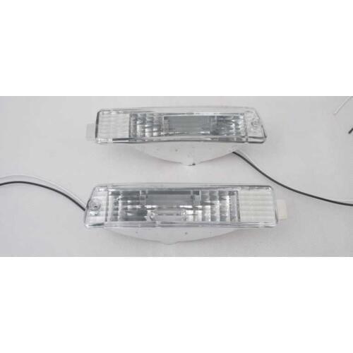 Clear Front Turn Signal Light (Big Bumper) for 90-92 VW GOLF/JETTA MK2