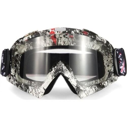 Universal Motorcycle Goggles Windproof Fashionable Colorful Goggles Adjustable Headband For Motor Ski ATV Motocross Racing