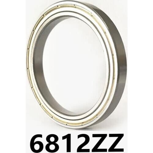 1pcs/lot 6812ZZ Deep Groove Ball Thin-wall Bearings 6812-ZZ 6812ZZ 60*78*10mm 60*78*10 High Quality