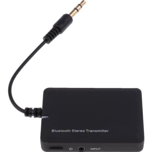 3.5mm Stereo Audio Bluetooth Transmitter Adapter Support A2DP For TV/PC/MP3