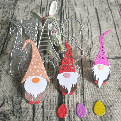 3 cute Santa Claus metal cutting molds, DIY scrapbooks, cards, photo album decorations, photo frame decorations, cutting crafts