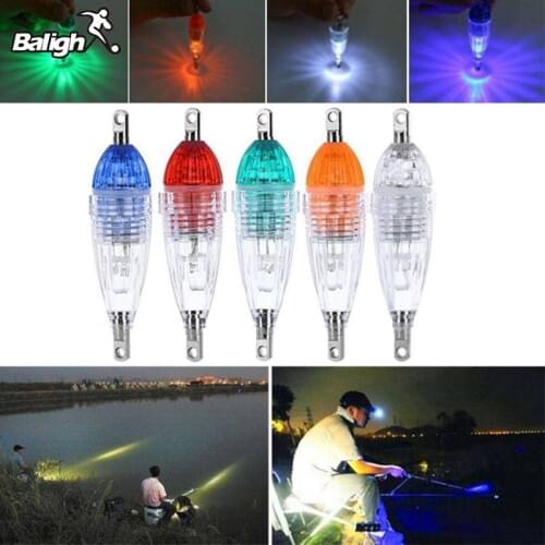 Balight Mini LED Deep Sea Drop Underwater Tackle Fishing Squid Lure Light Lamp Tool Luminous Bait