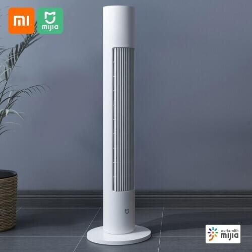Xiaomi Mijia Bladeless Tower Fan BPTS01DM DC Frequency Conversion Summer Cooling Air Conditioner Cooler APP Control