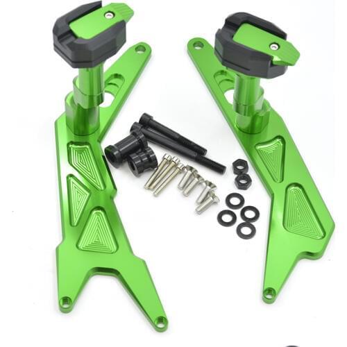 For KAWASAKI NINJA250 NINJA300 NINJA 250 300 2013-2016 Motorcycle CNC Frame Slider Crash Pad Falling Protector Protection