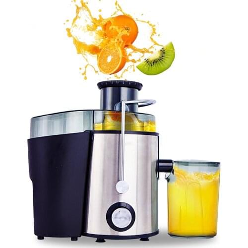 400W Centrifugal Juicers Electric 2 Speed Adjustable with Juice Jug Pulp Container for Fruit Vegetable Juicer Machine Extractor