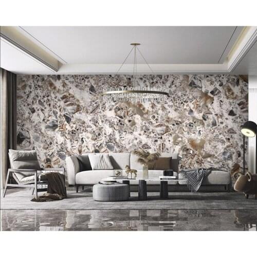 Photo wallpaper rock board background wall living room bedroom interior decoration wall covering space expansion wallpaper