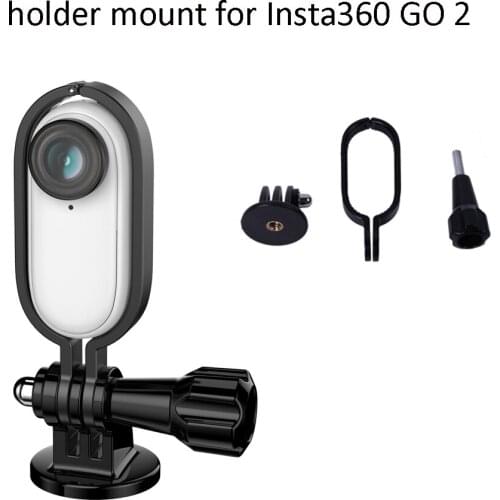 Insta360 GO 2 Mount Holder Metal Lens Protective Frame Gimbal Cover Accesorios for Insta360 Go 2 Extension Camera Accessories