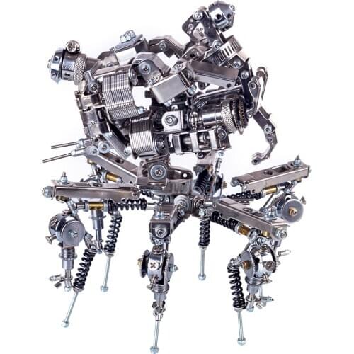 DIY Metal Mechanical Angel 3D Assembly Puzzle Mecha Model Building Kit Robot 2020 New Birthday Gift for Boys
