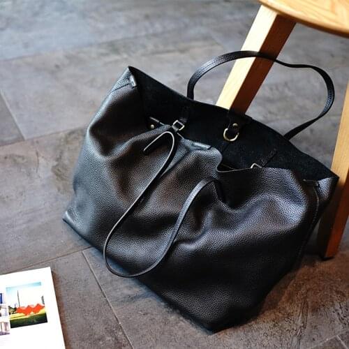 2021 New High-end handbags casual ladies handbags brown fashion ladies shoulder bags leather cowhide tote bags shopper shoulder