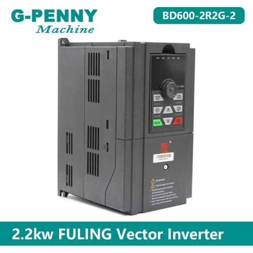 NEW!! 220v 2.2kw VFD Vector Frequency Driver 1000Hz high frequency Inverter 1HP/3HP Input 3HP Output CNC spindle motor Driver