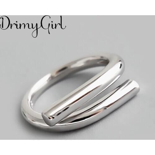 New Boho Vintage Large Chains Rings For Women Men Charm Male Retro Gothic Jewelry Drop Shipping 2021