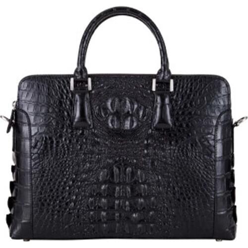 Ousidun new crocodile Men bags male business handbag leisure men briefcase large capacity male Laptop bag men handbag