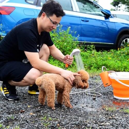 Camping Electric Shower Rechargeable Waterproof Car Wshing Water Pump for Outdoor Activities Travel Pet Cleaning Tool