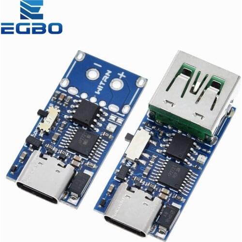 EGBO PD decoy module PD2.0 PD3.0 to DC activation aging measurement factory QC4.0 charge notebook 9V 12V 15V 20V