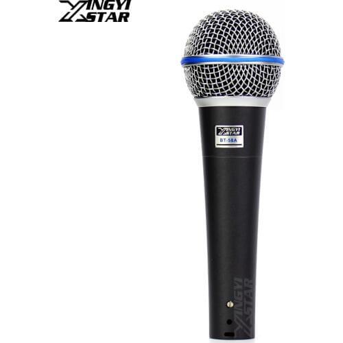 BT58A Professional Handheld Dynamic Microphone For BETA 58A BETA58A Interview Guitar Sax Trumpet Violin Drum Karaoke Studio Mic