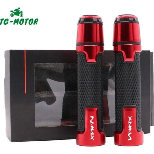 TG-Motor With NMAX logo Motorcycle Handlebar Handle Grips Bar Ends Plug For YAMAHA N-MAX 125 150 NMAX125 N-MAX150 2020-2020 2021