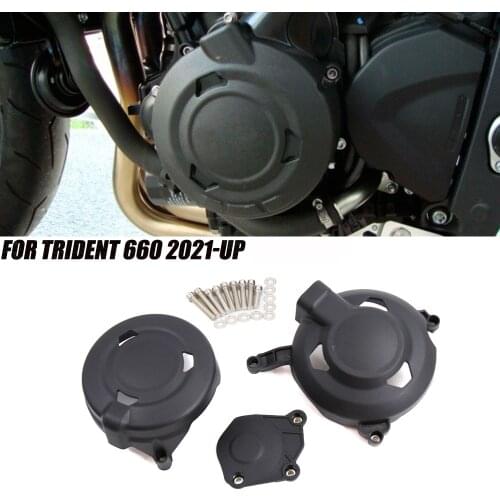 Engine cover Protection case Motorcycles For Trident 660 2021-UP Engine Covers Protectors