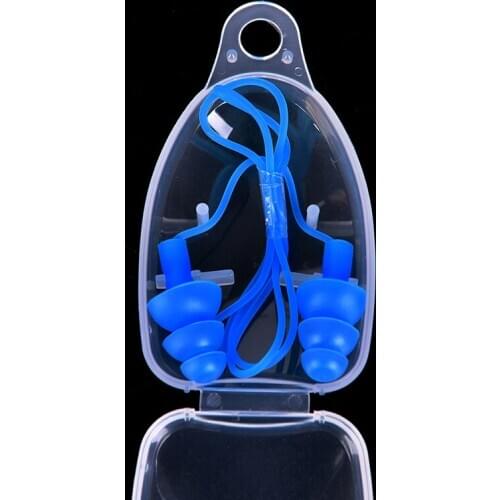 8 Colors Universal Soft Silicone Swimming Ear Plugs Earplugs Pool Accessories Water Sports Swim Ear Plug 1pair