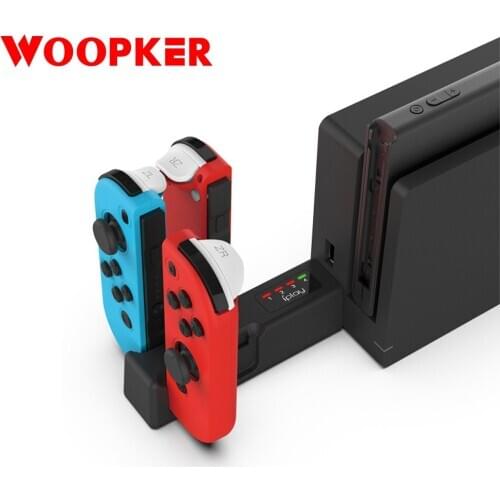 For Nintendo Accessories Mini Usb Powered Fast Charger for Nintendo Switch Joycon Ns Controller Led