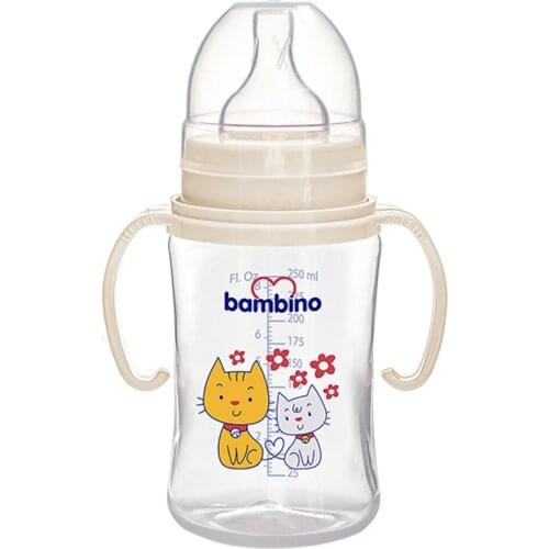 WIDE MOUTH PP 250 ML BABY BOTTLE 0-6 MONTHS