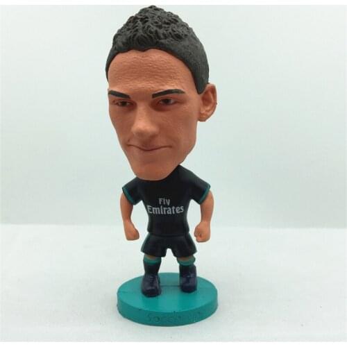 Soccerwe 2.55" Height Soccer Dolls RM# 5# Varane Figures Black