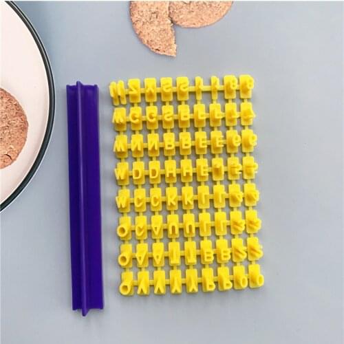 Alphabet Number Letter Cake Mold Chocolate Mold DIY Cookie Mold Biscuit Stamp Fondant Mold Kitchen Gadgets Cake Decorating Tools