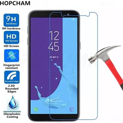 HOPCHAM Screen Protectors For Samsung Galaxy A8 Plus 2018