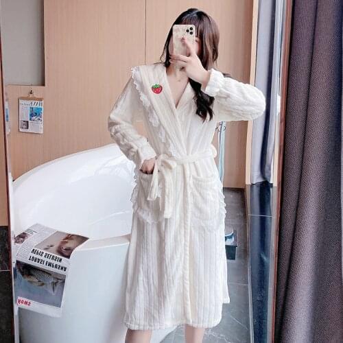 ideaCCSZ Women's Winter Bathrobes