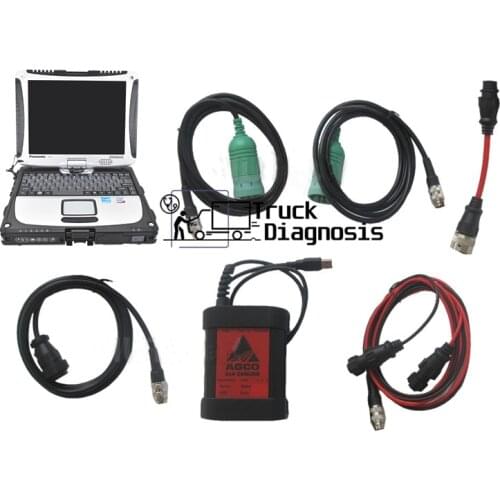 CF19 Laptop+Truck Diagnosis kit CANUSB AGCO DIAGNOSTIC Tool for agricultural machinery AGCO Electronic Diagnostic Tool EDT