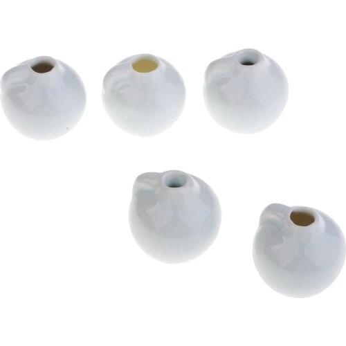 2x Micro Landscape Mini Vase Doll House Ceramics Decor Vase Set Blue and White