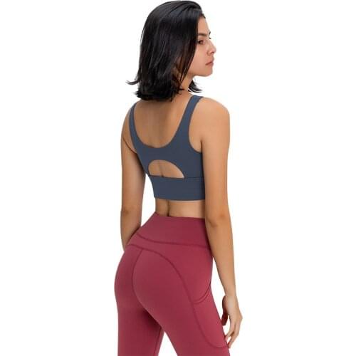 Wyplosz Womens Sports Bra Yoga Top Crop Women Fitness Gym Push Up Underwear Seamless High Support Sportswear Topic For Fitness