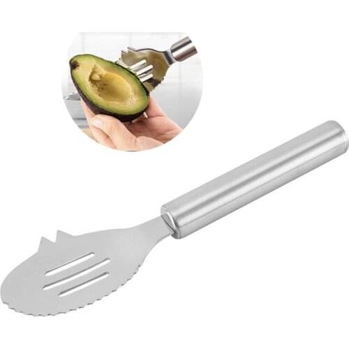 Avocado Slicer Shea Corer Butter Fruit Peeler Cutter Pulp Separator Stainless Steel Knife Kitchen Vegetable Tools Accessories