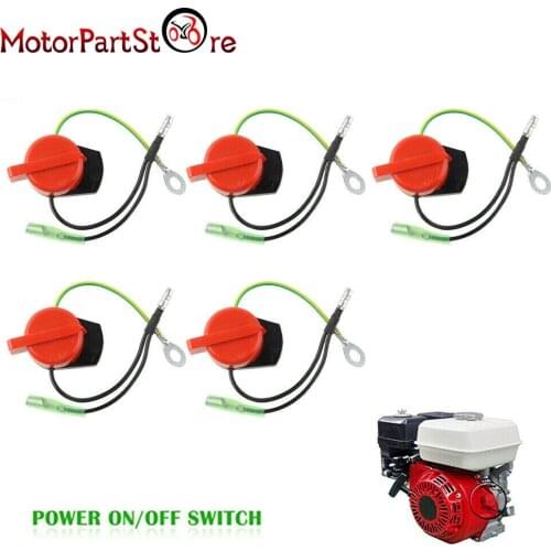 Engine Power Stop On Off Kill Switch Control For Honda GX100 GX120 GX160 GX200 GX240 GX340 GX390 3HP-13HP 35120-Z0T-851