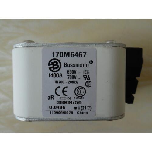 Fuses: 170M6467 1400A 690V / 170M6567 1400A 690V aR