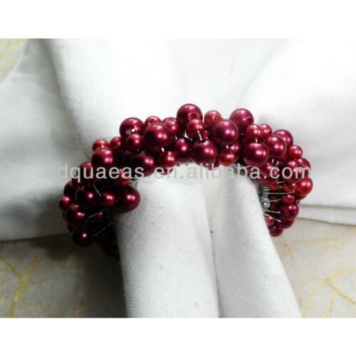 Aliexpress sold beaded wedding napkin ring