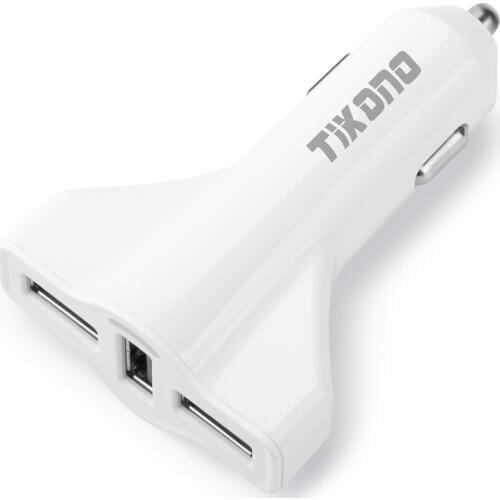 Tikono Universal Car Charger 3Ports USB Car Charger Adapter 2.1A 2.1A 1A for iPhone 6 6s 7 Samsung S6 S7 iPhone 6 6s for Xiaomi