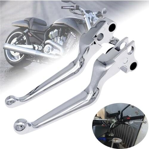 2 Pcs Motorcycle Brake Clutch Shifter Lever For Harley Sportster XL 883 1200 Touring Road King Electra Street Glide Softail FXDB
