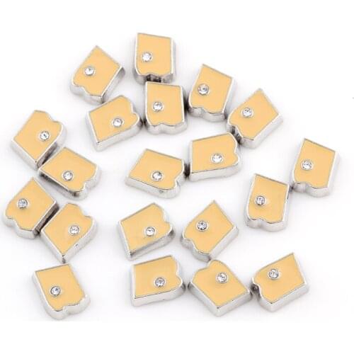 F556 DIY USA State Map Charms For Floating Locket Charms Accessories 7*8mm