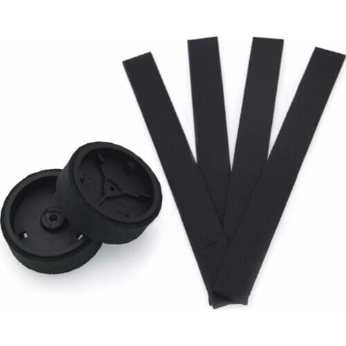 6Pcs/Lot 2pcs Wheels and 4Pcs Tire Skin For IRobot Braava 380T 320 321 For Mint Plus 5200C For Mopping Robot parts Accessories