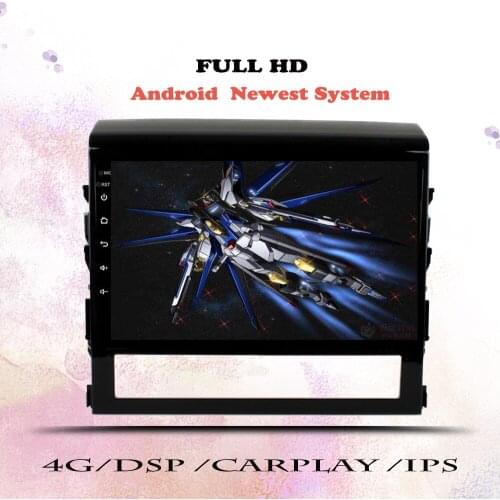 Casstte For Toyota Land Cruiser lc200 2016 17 2018 2019 2020 Car Radio Multimedia Video Player Navigation GPS No 2din 2 din dvd