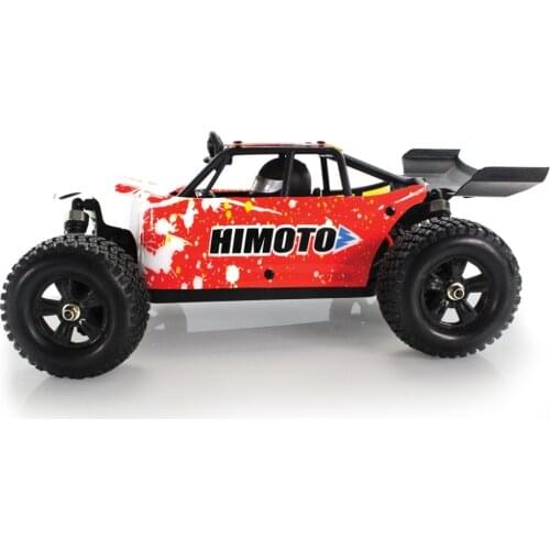 HIMOTO Barren 1:18 SCALE RTR 4WD ELECTRIC POWER DESERT BUGGY W/2.4G REMOTE Red 28671N
