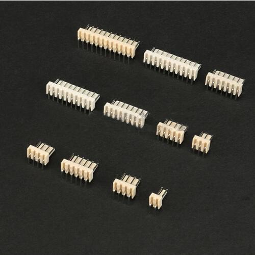 Free ship 20pc Curved pins KF2510 2.54MM connector terminal connector 2P 3P 4P 5P 6P 7P 8P 9P 10P 11P 12P bent PLUG connector