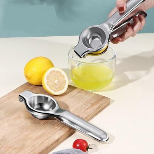 Household Stainless Steel Lemon Watermelon Strawberry Juicer Manual Water Squeezing Machine 12 Mesh Kitchen Fruit Vegetable Tool