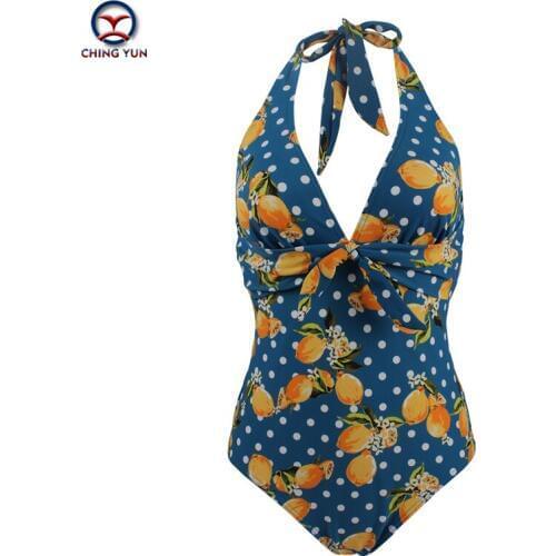 CHING YUN Polka Dot Swimwear