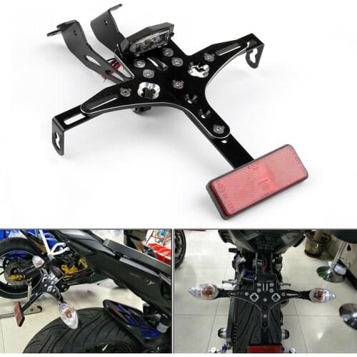 Topteng License Plate Holder Fender Eliminator Tail Tidy For Yamaha R25/R3 MT-03 15-16 Motorcycle Accessories