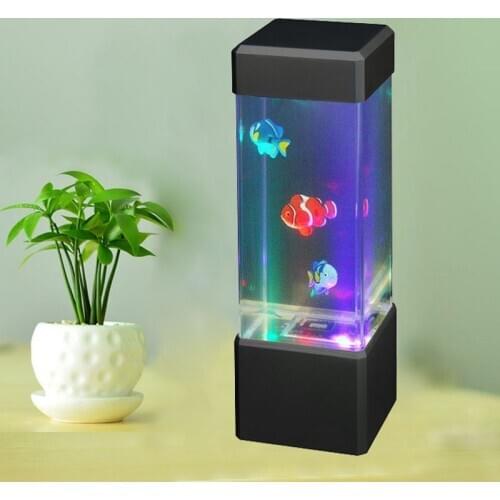Electronic Aquarium Jellyfish Aquarium Pet Creative Toy Office Presents For Boys And Girls