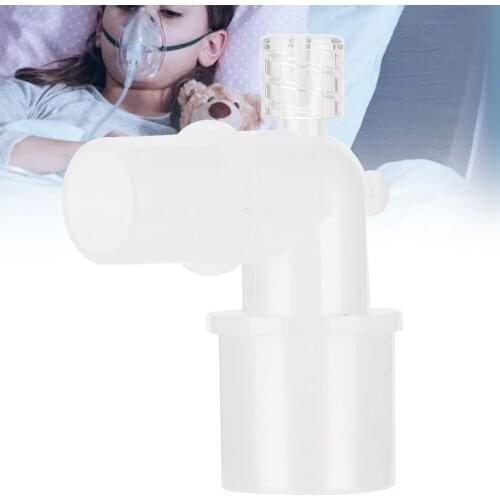 L Shaped Plastic Hose Connector Breathing Tube Connection Adapter For Ventilation Tube Ventilator Accessories Medical Equipment