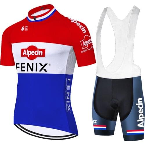 Alpecin fenix Cyclisme Homme Culotte Camiseta Jersey Masculino Traje Hombre Conjunto Maillot Ciclismo Equipamento De Ciclismo