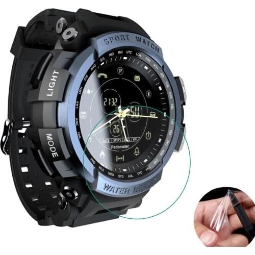 3pcs Soft Protective Film Guard For LOKMAT MK28 Bluetooth Smart Watch Digital Smartwatch Screen Protector Cover (Not Glass)